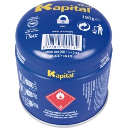 Cartucho Gas Perforable Válvula