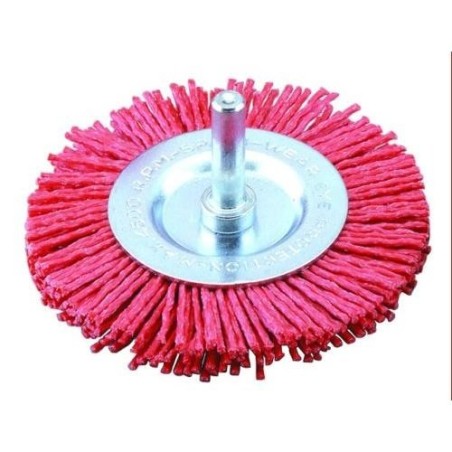 Cepillo Circular Nylon C/ Mango 100mm