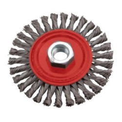 Cepillo Circular Plano Alam. Trenzado 115mm