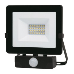 Foco Led C/detector Mov.20w