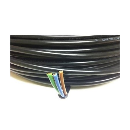 Manguera Goma 0,6/1 Kv Negra 3*2,5mm