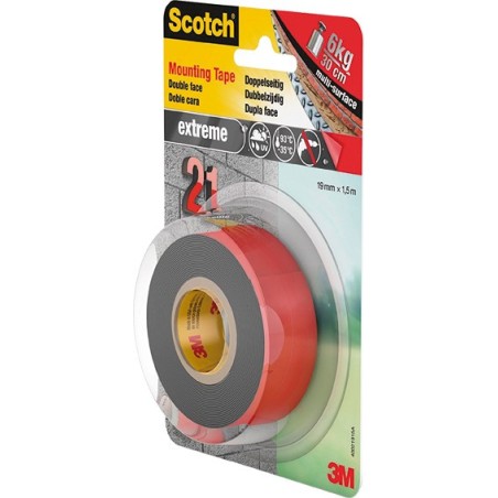 Cinta Doble Cara 3m 1.5mx19mm