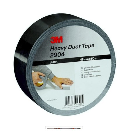 Cinta Americana 50x50mm Negra 3m