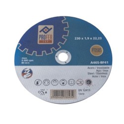 Disco Corte Plano 230x1.9x22,2 Profer