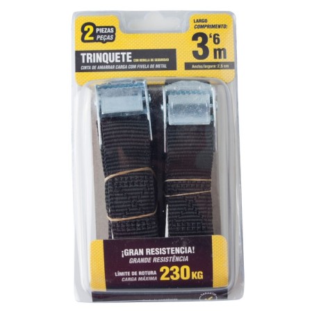 Trinquete Hebilla 230kg-3.6 25 Mm 2und