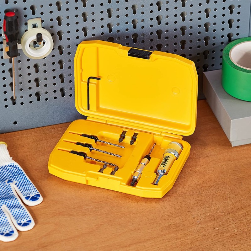 Dt7612-xj Flip & Drive Avellanador+broca Piloto