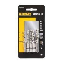 Dt50060-qz Kit 5 Uds Brocas Rosca Métrica