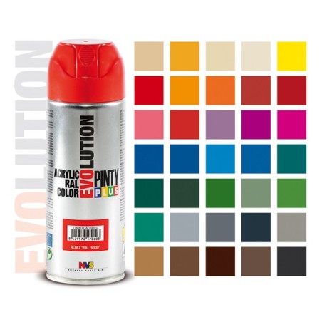 Pintura Aerosol Naranja Fluor Novasol 400ml