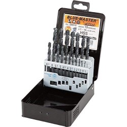 Caja 19 Brocas 1-10mm X0,50  D0010