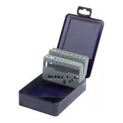 Caja 19 Brocas Vacia 1-10mm X0,50  D0010v