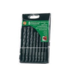 Caja Brocas Hex 1/4" 3.4.5.6.7.8.9.10 Mm Pared