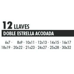 Bolsa Nylon 12 Llaves Estrella Acod. 2