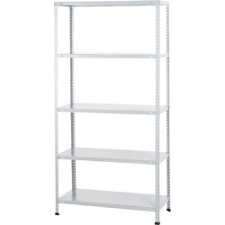 Kit Estanteria Blanca 180x90x30 Cm