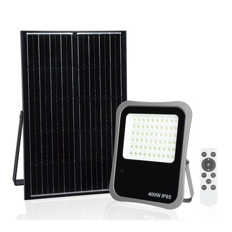 FOCO SOLAR 400 W CON MANDO A DISTANCIA