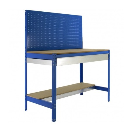 Banco Trabajo Bt-2 900 Azul/madera