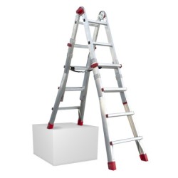 Escalera Telesc 8+8 Faraone Telest4