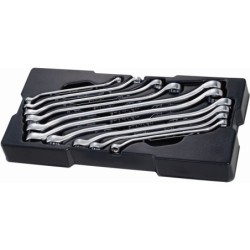 Transmodule. 10 llaves fijas cerradas acodadas