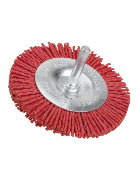 Cepillo Circular Nylon C/ Mango 100mm