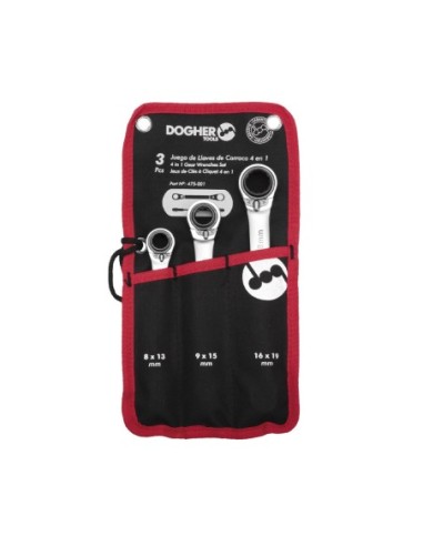 Jgo. Llave Carraca 4 En 1dogher