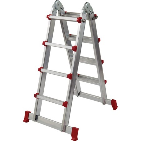 Escalera Telescopica C/barra  Al/4x5 Marca