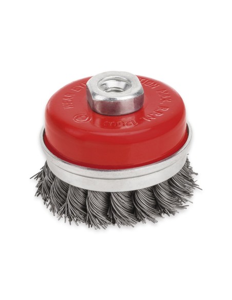 Cepillo Taza Trenzado 125mm 0.5