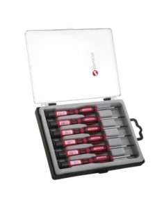 JUEGO DESTORNILLADORES PRECISION 6PCS