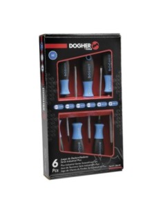 JUEGO DESTORNILLADORES SERIE IND.PLUS 6PZS