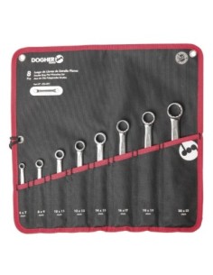 JUEGO LLAVES DOBLE ESTRELLA PLANA 6X7-20X22