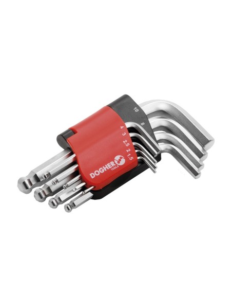 Juego Llave Bola 9 Piezas S/corta 1,5-10