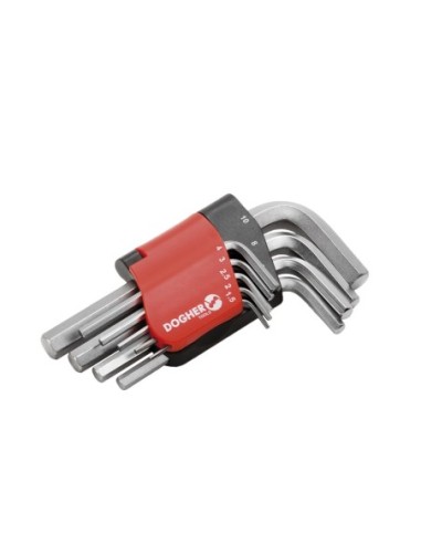 Juego Llaves Macho Hex. 1,5mm-10mm S/corta