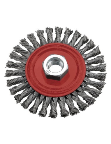 Cepillo Circular Plano Alam. Trenzado 115mm