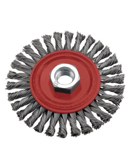 Cepillo Circular Plano Alam. Trenzado 115mm