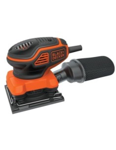 Lijadora de acabados 220W de 1/4 de hoja con accionador a presi├│n