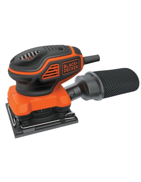 Lijadora de acabados 220W de 1/4 de hoja con accionador a presi├│n