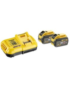 KIT 2 BATER├ìAS CARRIL XR FLEXVOLT 54V/18V LI-ION 9AH Y CARGADOR XR FLEXVOLT