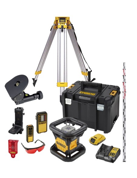 Nivel l├íser rotativo rojo 18V