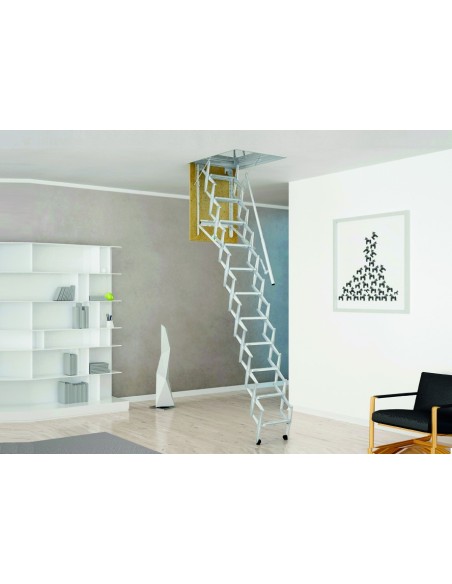 Escalera a pared HARMÓNICA tipo fuelle. SVELT