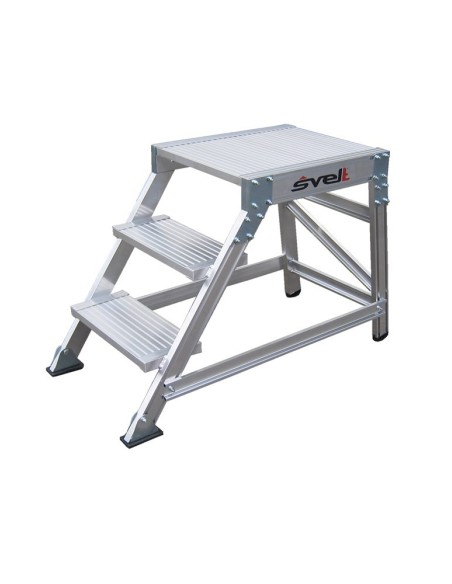 Taburete de aluminio soldado de fabricación especial - Cargo Plus