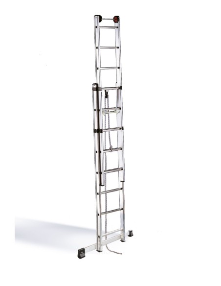 Escalera EURO 2 tramos con cuerda SVELT