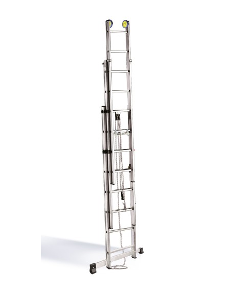 Escalera EURO 3 tramos con cuerda SVELT