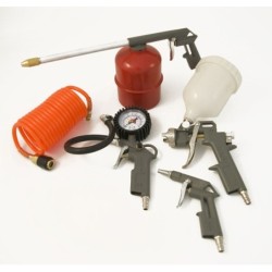 Kit 5 Piezas Herramienta Neumática Profer