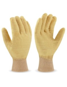 688LCTOPY Dorso cubierto. Guante de látex,soporte punto de algodón, puño elástico y forro interior.