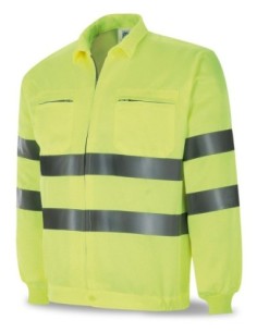 388CFEYF Chaqueta Alta Visibilidad poliéster/algodón 200 gr.