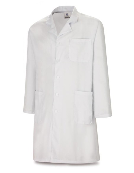 388BAUBL Bata unisex  poliéster/algodón 200 gr.