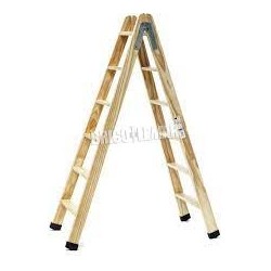 Escalera Madera 6peldaños 170cm