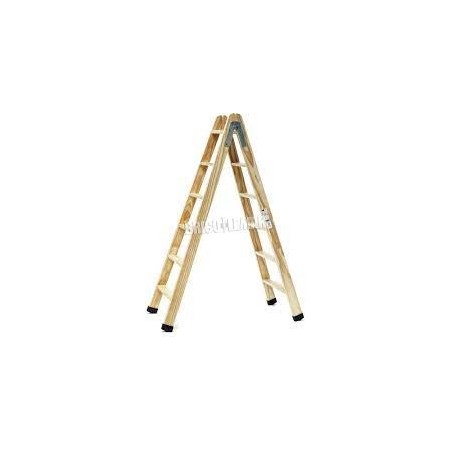 Escalera Madera 6peldaños 170cm