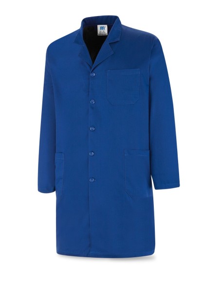 388BAUAZ Bata unisex azulina poliéster/algodón 200 gr.