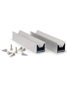 Unión de aluminio para perfil PSE-A con tornillo D