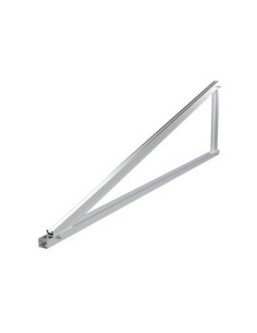 Triángulo cerrado de aluminio premontado. Válido para guías PSE-C y