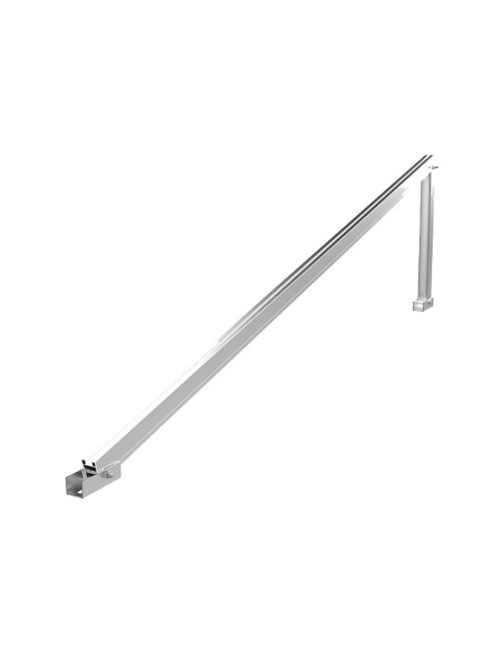 Triángulo abierto de aluminio premontado. Válido para guías PSE-C y